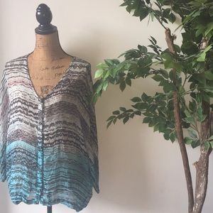 Gypsy 05 100% silk dolman tunic